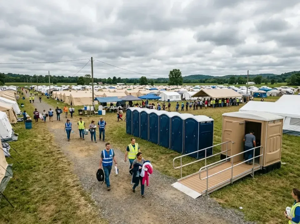disaster-relief-camp-restrooms-010 — frequently asked questions, Dumpster & Portable Bathrooms Rental in Inman, SC